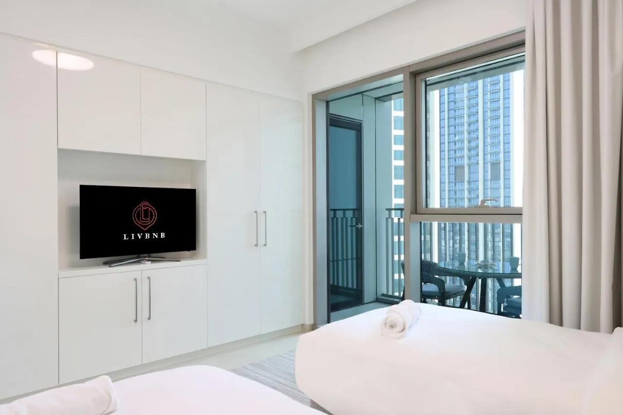 Livbnb Suites - Lavish 2Br W/ Burj Khalifa Views & Near Dubai Mall Apartment